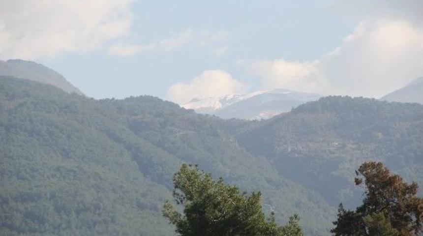 Amanoslara Mevsimin İlk Karı D&uuml;şt&uuml;