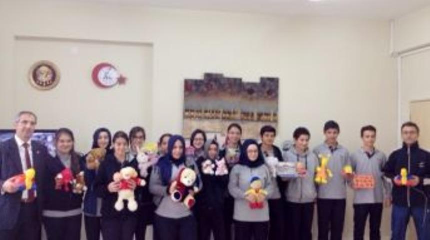 Mudanyalı &Ouml;ğrenciler Ermenekli Minikleri Unutmadı