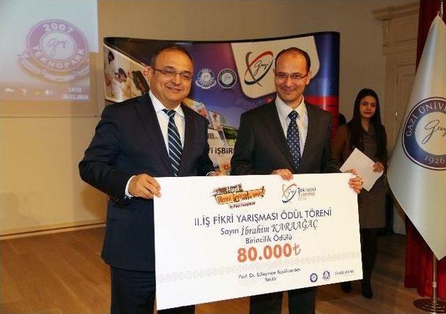 Gazi Üniversitesi Teknoloji Transfer Ofisi Başarılı Projeleri 180 Bin Lira İle Ödüllendirdi