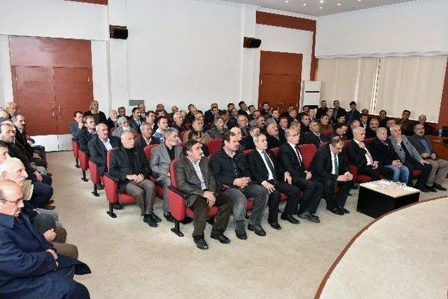 G&uuml;m&uuml;şhane Merkez İl&ccedil;e K&ouml;ylere Hizmet G&ouml;t&uuml;rme Birliği Genel Kurul Toplantısı Yapıldı 2