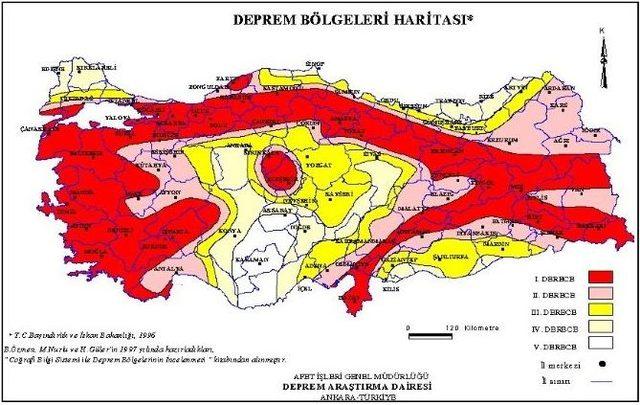 Türkiye’nin En Riskli Bölgesi ‘kuzey Anadolu Fay Hattı’