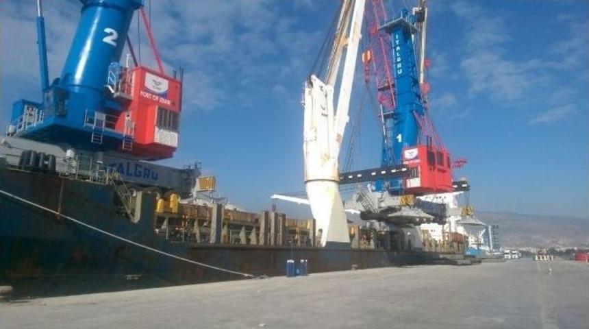 Alsancak Limanı Dev Vin&ccedil;lere Kavuştu