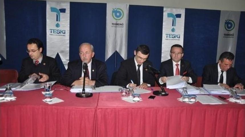 Teski&rsquo;nin 2015 Yılı B&uuml;t&ccedil;esi 283 Milyon Tl Olarak Belirlendi