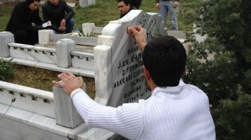&Uuml;lk&uuml;c&uuml;ler, Kapaklı&rsquo;da Şehitliklere Bakım Yaptı