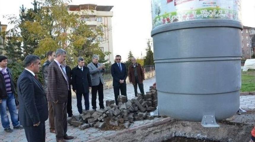 Yeraltı &Ccedil;&ouml;p Konteyneri Uygulamasına Başlandı