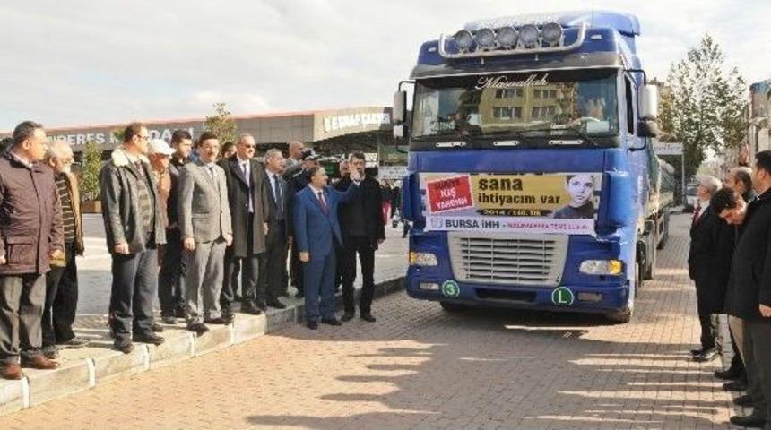 İhh&rsquo;dan Suriye&rsquo;ye Bir Tır Un