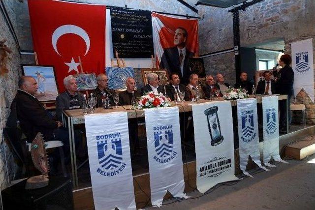 Anılarla Bodrum Sohbetlerine Eski Belde Başkanları Konuk Oldu 1