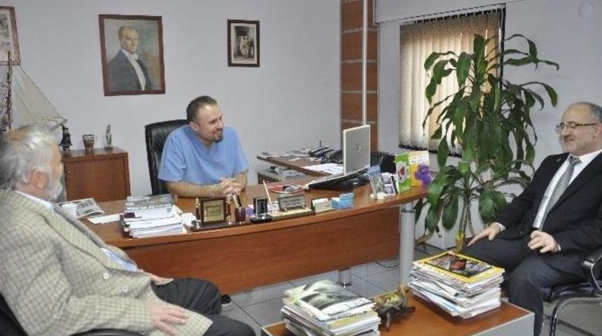 Saadet Partisinden Diş Hekimleri Odasına Ziyaret