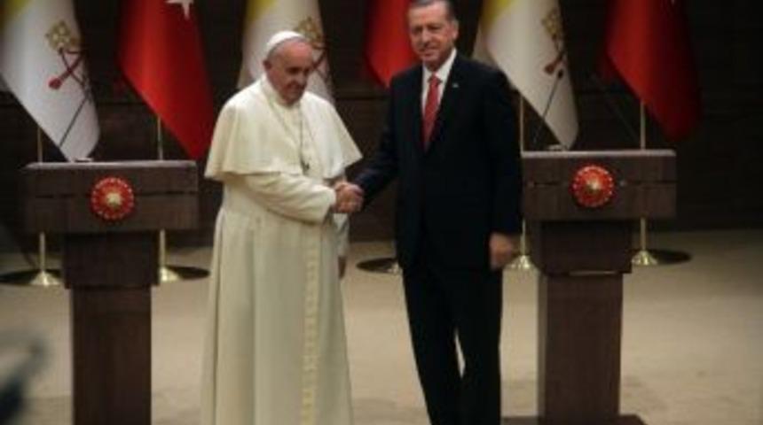 Cumhurbaşkanı Erdoğan Ve Papa Francis Ortak A&ccedil;ıklaması
