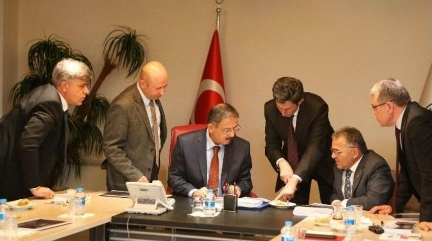 Melikgazi Projeleri B&uuml;y&uuml;kşehir&rsquo;de Ele Alındı