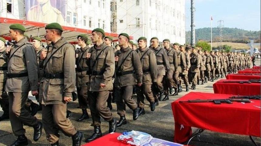 Bartın&rsquo;da Askerler Yemin Etti