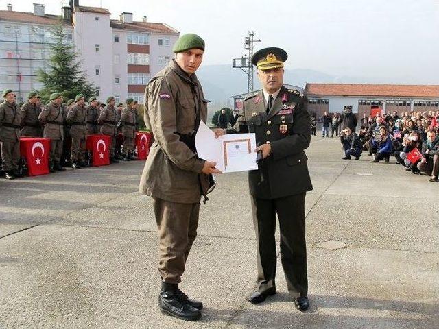 Bartın’da Askerler Yemin Etti