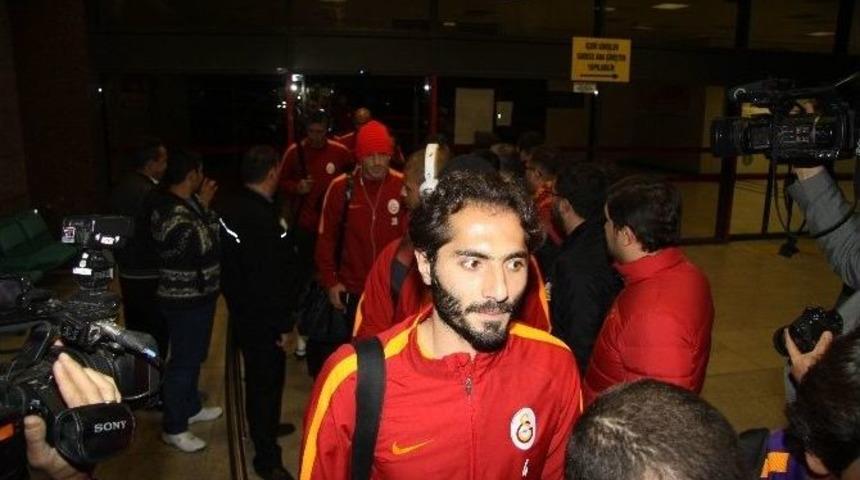 Galatasaray Kafilesi Gaziantep&rsquo;e Geldi