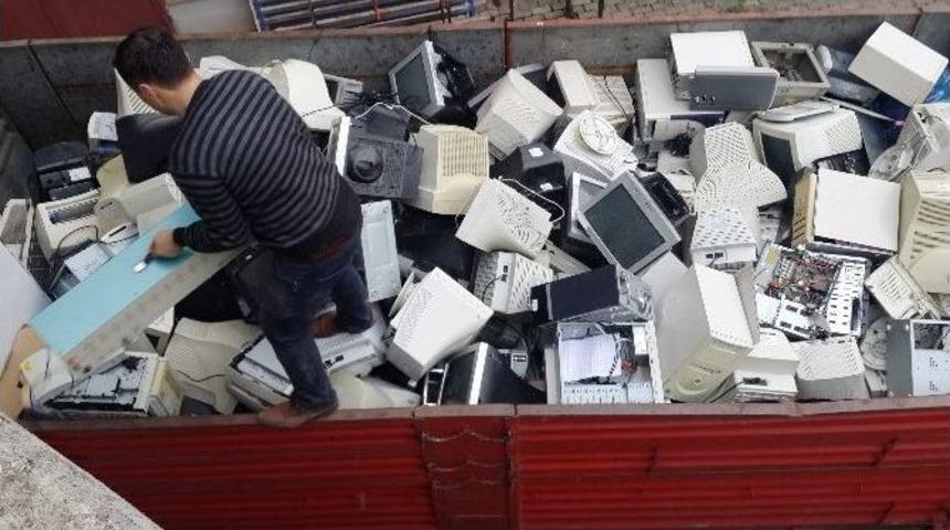 E-atık Projesine Eğitim Kurumlarından Destek