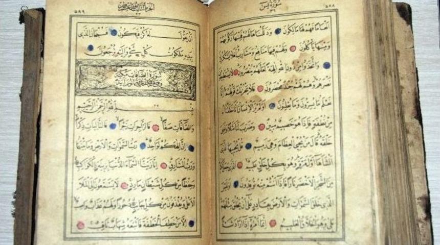 500 Yıllık Kur&rsquo;an-ı Kerim &Ccedil;alındı