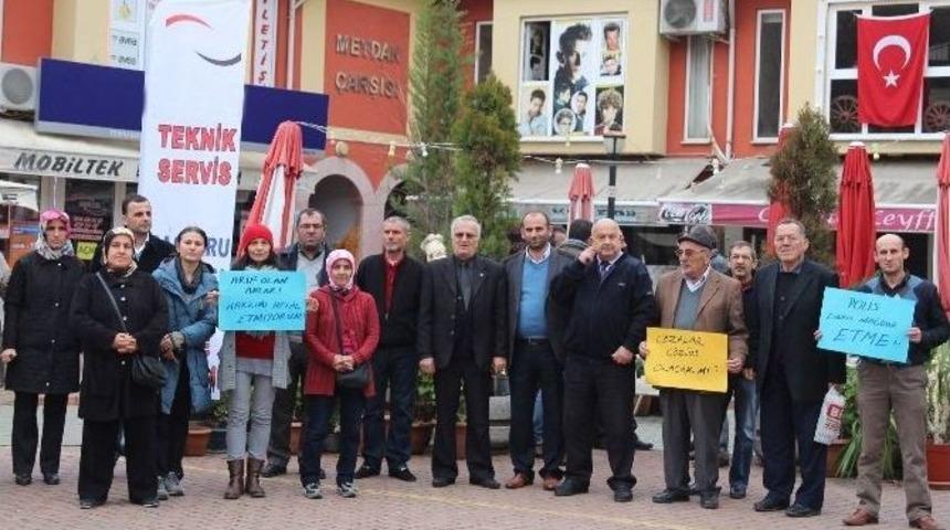 Bozkurt&rsquo;ta Esnaf Ve Vatandaşlar Cezaları Protesto Etti