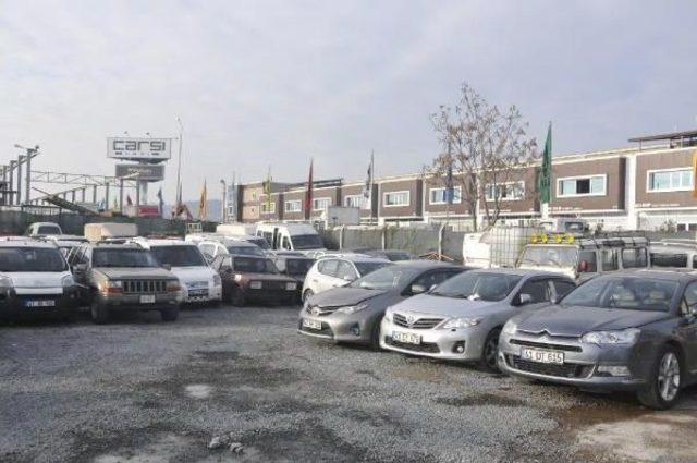 Yediemin otoparkları icralık araçlarla dolup taştı