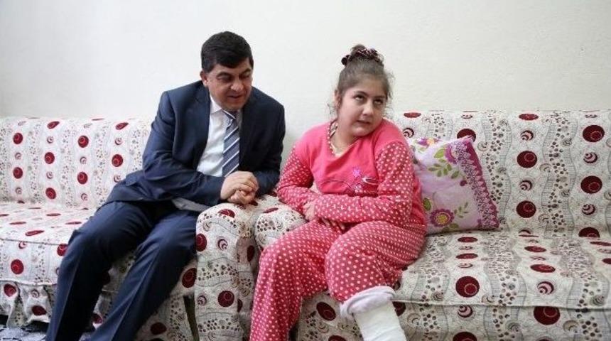 Başkan Fadıloğlu&rsquo;ndan Engelli Beyza&rsquo;ya B&uuml;y&uuml;k S&uuml;priz