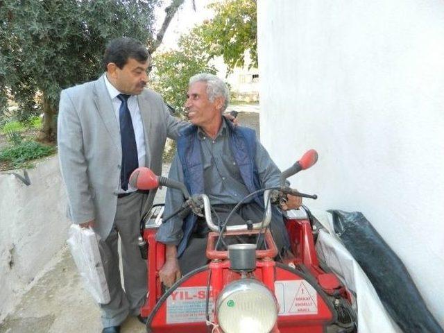 Bozyazı&rsquo;da Mahalle İmamından Engelli Vatandaşlara Ziyaret 1