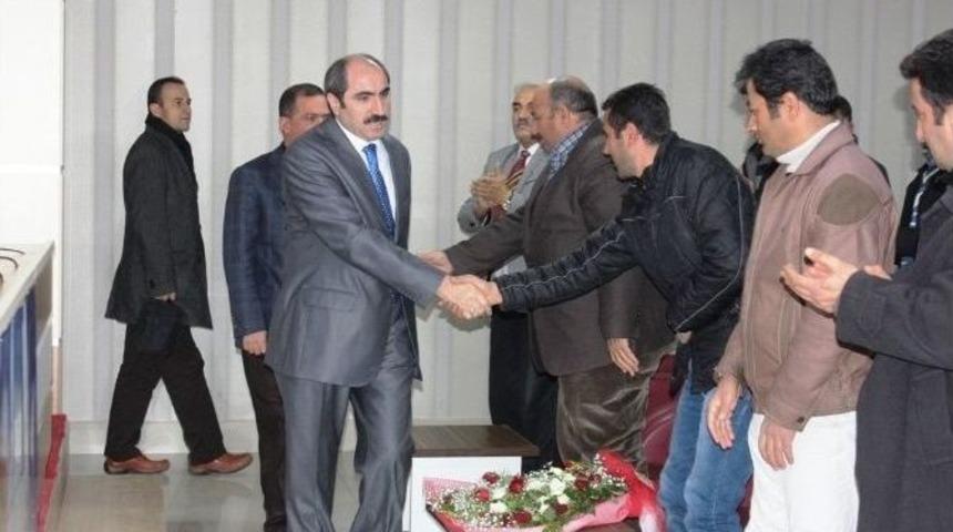 Taşeron İş&ccedil;ilerinden Ak Parti İl Başkanlığı&rsquo;na Teşekk&uuml;r Ziyaret