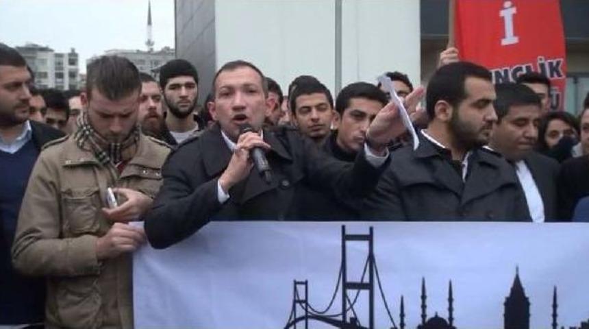 Chp'den 16/9 kuleleri &ouml;n&uuml;nde 'tıraşlı' protesto