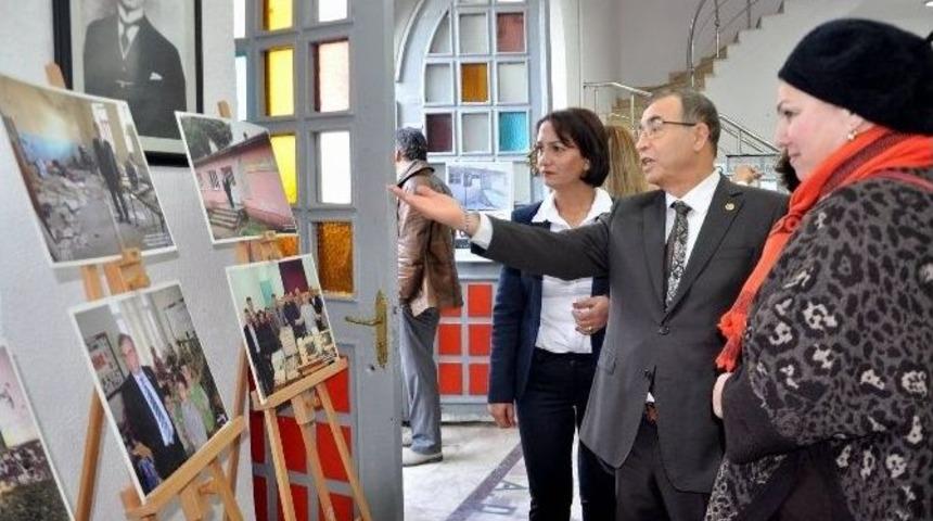 Eski Milletvekili Demirel, Kapatılan K&ouml;y Okullarının Sergisi A&ccedil;tı