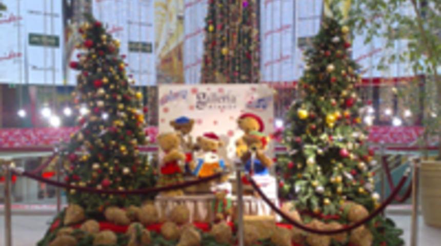 Galleria AVM Yılbaşı İ&ccedil;in S&uuml;slendi