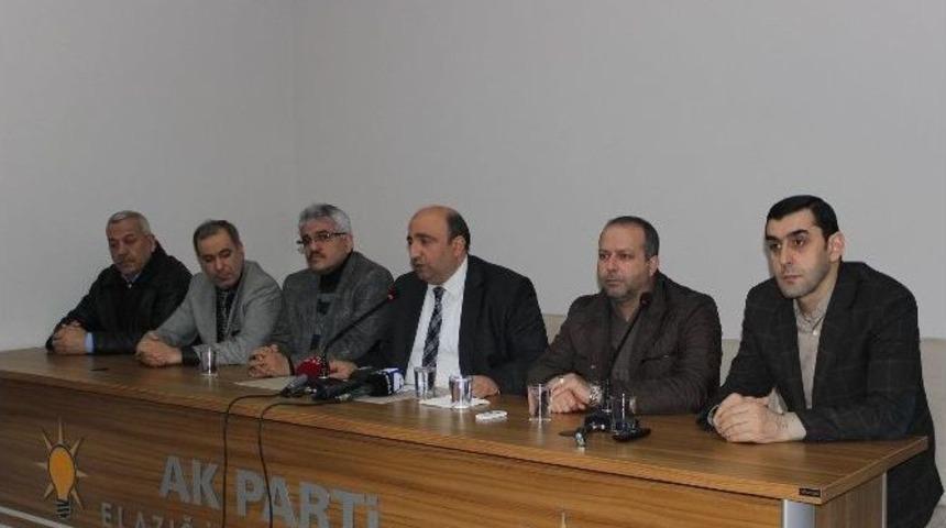 Ak Parti Elazığ İl Başkanı Ejder A&ccedil;ıkkapı Milletvekili Aday Adaylığını A&ccedil;ıkladı