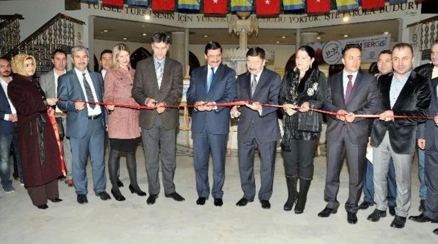 Bosna Hersekli Ressamın Sergisi Ke&ccedil;i&ouml;ren&rsquo;de A&ccedil;ıldı