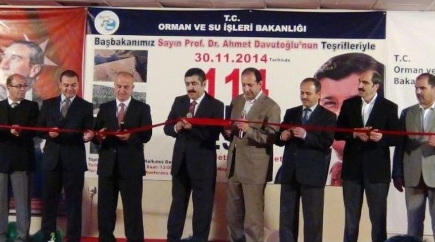 Morgedik Barajı Resmen Hizmete A&ccedil;ıldı