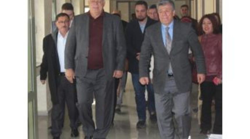 Balbay&rsquo;dan Başkan &Ccedil;i&ccedil;ek&rsquo;e Ziyaret