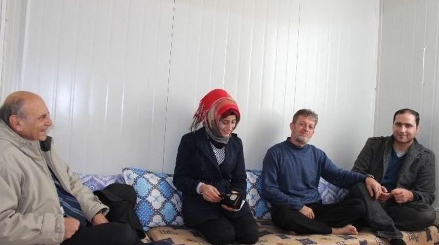 Hk&uuml; &ldquo;afad Kilis &Ouml;nc&uuml;pınar Konteyner Kenti&rdquo;ne Gezi D&uuml;zenledi