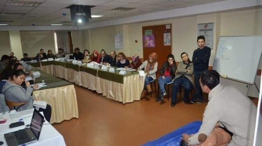 112 &Ccedil;alışanlarına Temel Mod&uuml;l Eğitimi Verildi