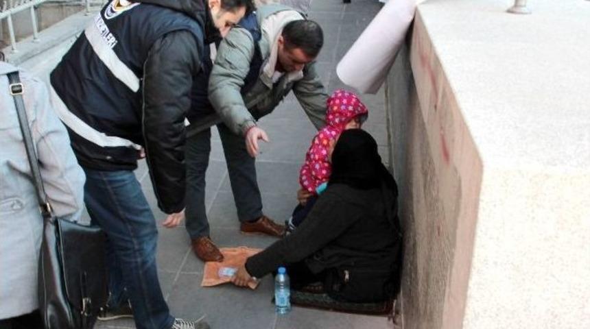 Kızılay&rsquo;da Dilenci Operasyonu