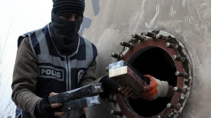 Iğdır&rsquo;da Ka&ccedil;ak Sigara Operasyonu