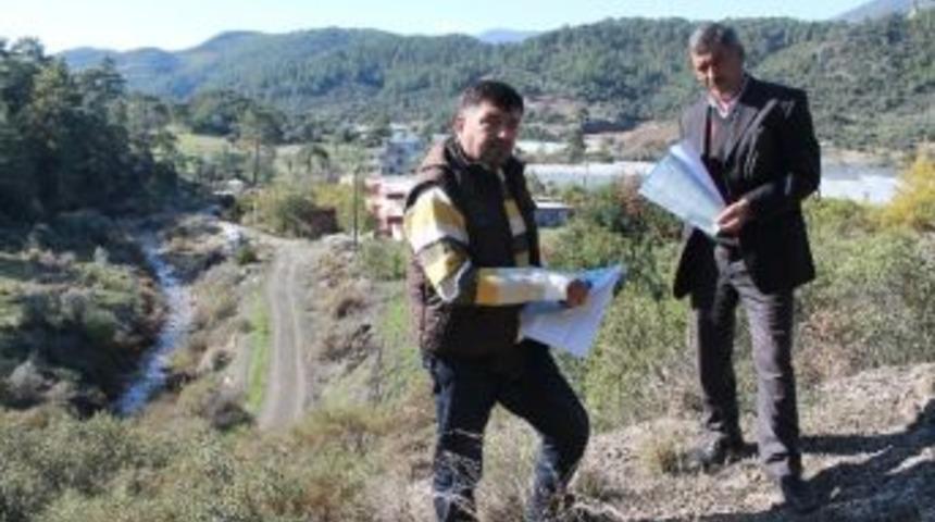 Kumluca&rsquo;da Yapılacak G&ouml;letlerin &Ouml;n &Ccedil;alışmaları Başladı
