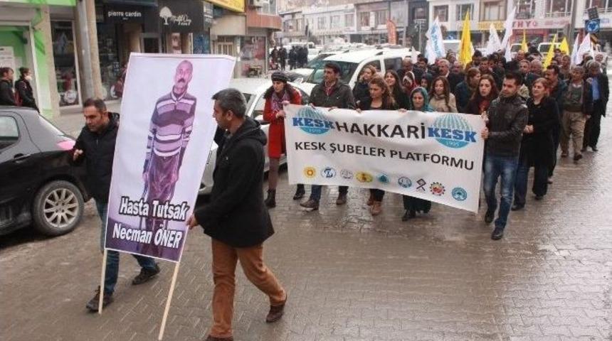 Kesk Hakkari Şubesi Hasta Tutsaklar İ&ccedil;in Y&uuml;r&uuml;d&uuml;