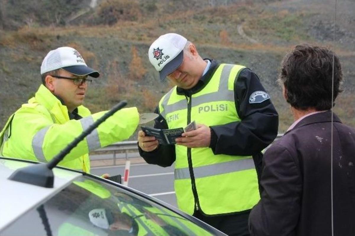 Bilecik&rsquo;te Kış Lastiği Denetimleri