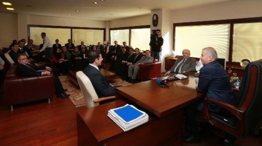 Ak Parti Merkezefendi İl&ccedil;e Teşkilatı&rsquo;ndan Zolan&rsquo;a Ziyaret