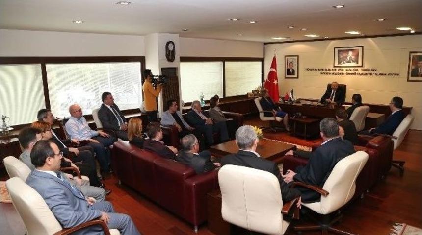 Chp Grubu&rsquo;ndan Başkan Zolan&rsquo;a Ziyaret