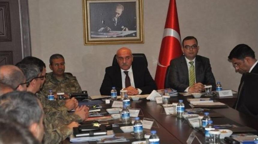 Şırnak&rsquo;ta Asayiş Değerlendirme Toplantısı Yapıldı