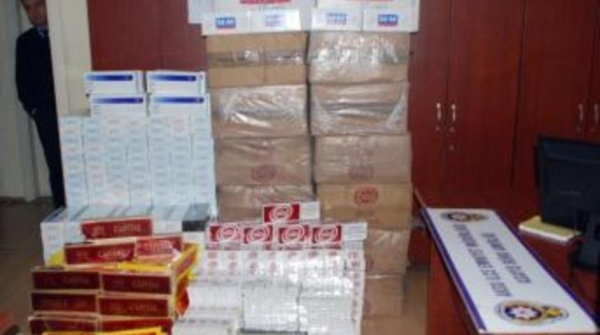 Aksu&rsquo;da 13 Bin 680 Paket G&uuml;mr&uuml;k Ka&ccedil;ağı Sigara Ele Ge&ccedil;irildi