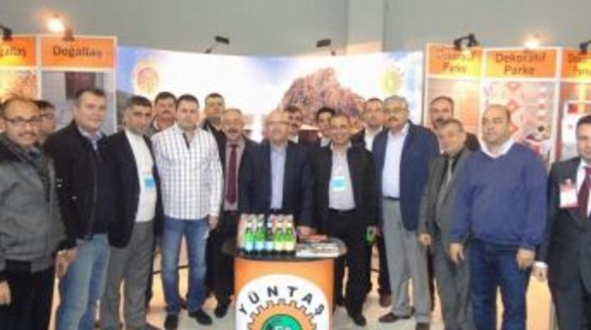 Y&uuml;ntaş&rsquo;ta &Uuml;retilen Doğaltaş &Uuml;r&uuml;nleri "m&uuml;siad Uluslararası Fuarı"nda Beğeniye Sunuldu