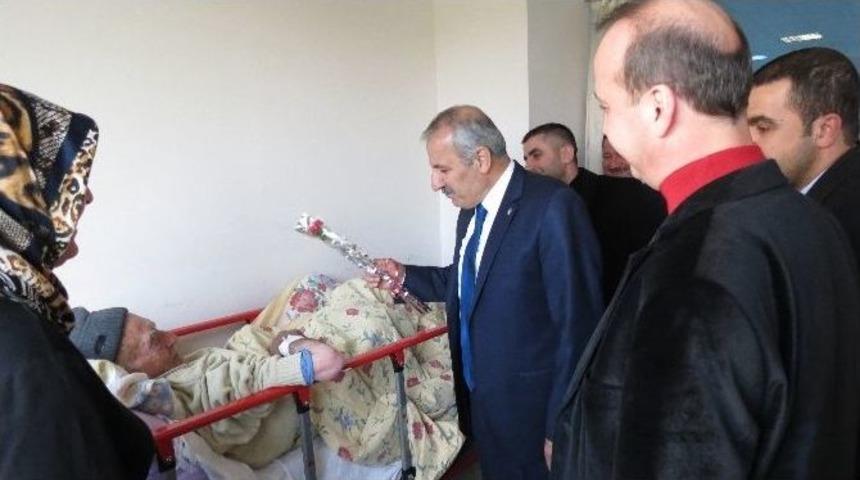 Milletvekili Şahin&rsquo;den Devlet Hastanesi&rsquo;ne Ziyaret