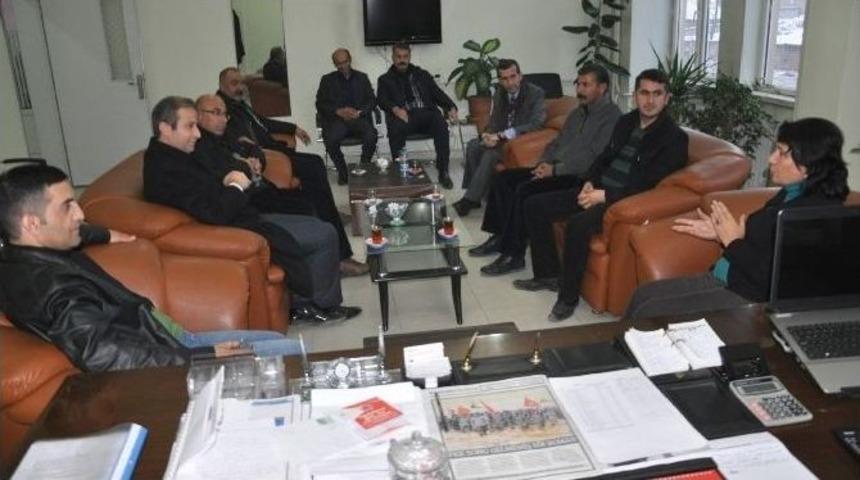 İhd Ve Barodan Eş Başkanlara Ziyaret