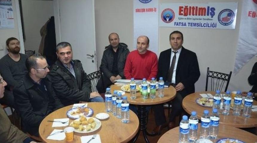 M&uuml;d&uuml;rden Sendikaya Ziyaret