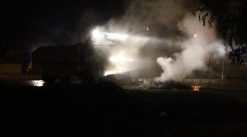 Aydın'da kobani eylemine m&uuml;dahale