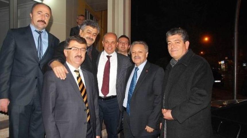 Erzincan Valisi Kahraman&rsquo;dan Başkan &Ccedil;alışkan&rsquo;a Ziyaret