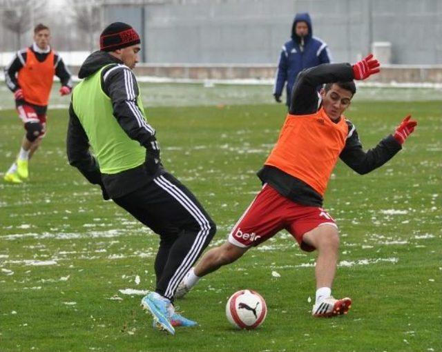 Sivasspor gaziantep ma&ccedil;ı hazırlıklarını s&uuml;rd&uuml;rd&uuml; 3