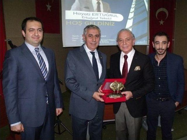Ertuğrul, Gen&ccedil; Girişimcilere &Ouml;nerilerde Bulundu 1